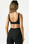 black sports bra